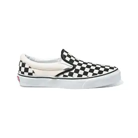 Vans Classic Slip-On Black and White Checker/White