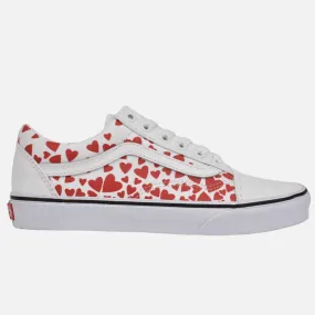 Vans Old Skool 'Valentines Hearts' White