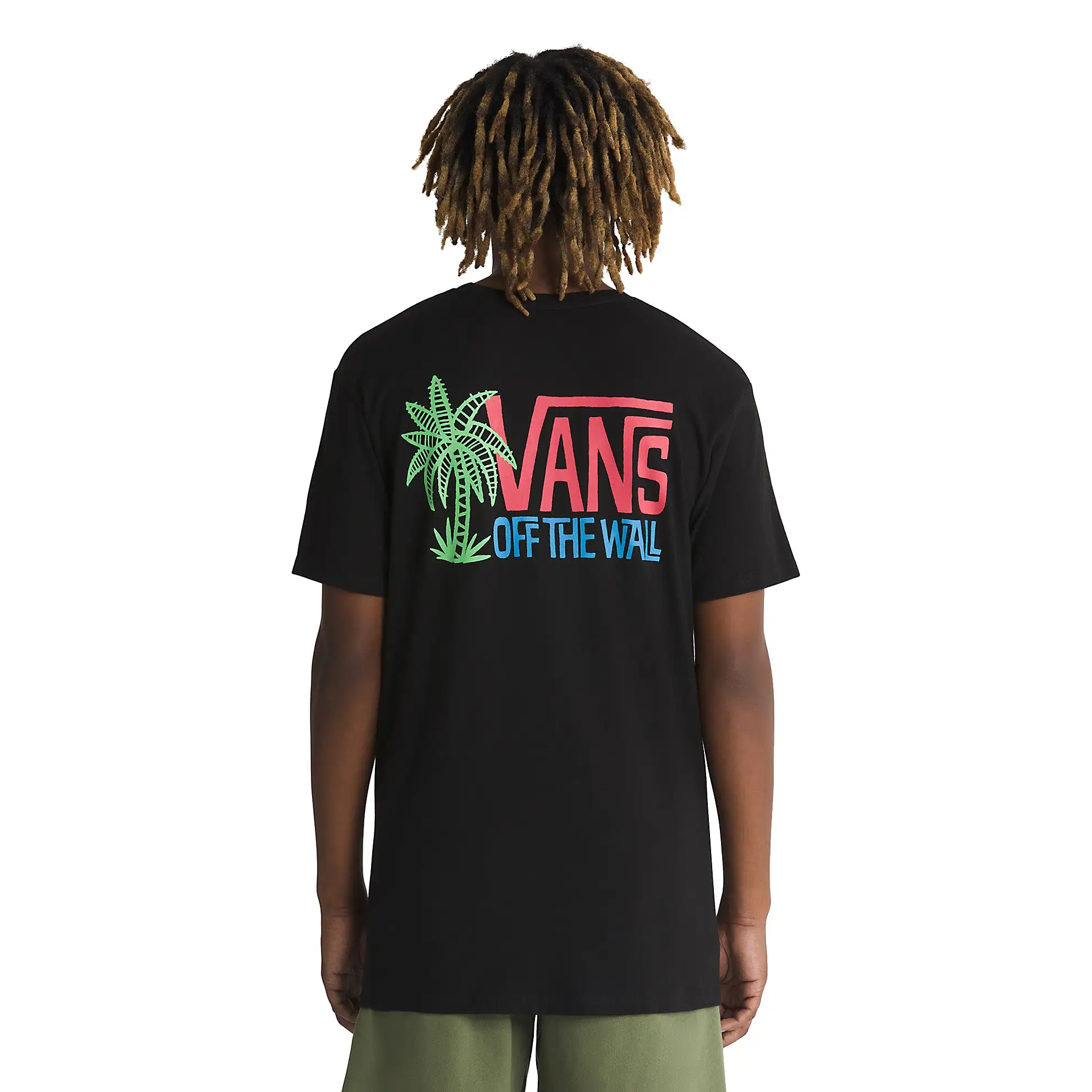 VANS PALM LINES SS TEE BLACK