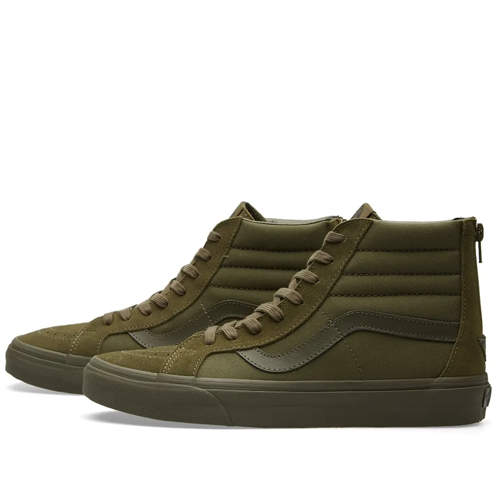 Vans Sk8-Hi Reissue Zip MonoIvy Green