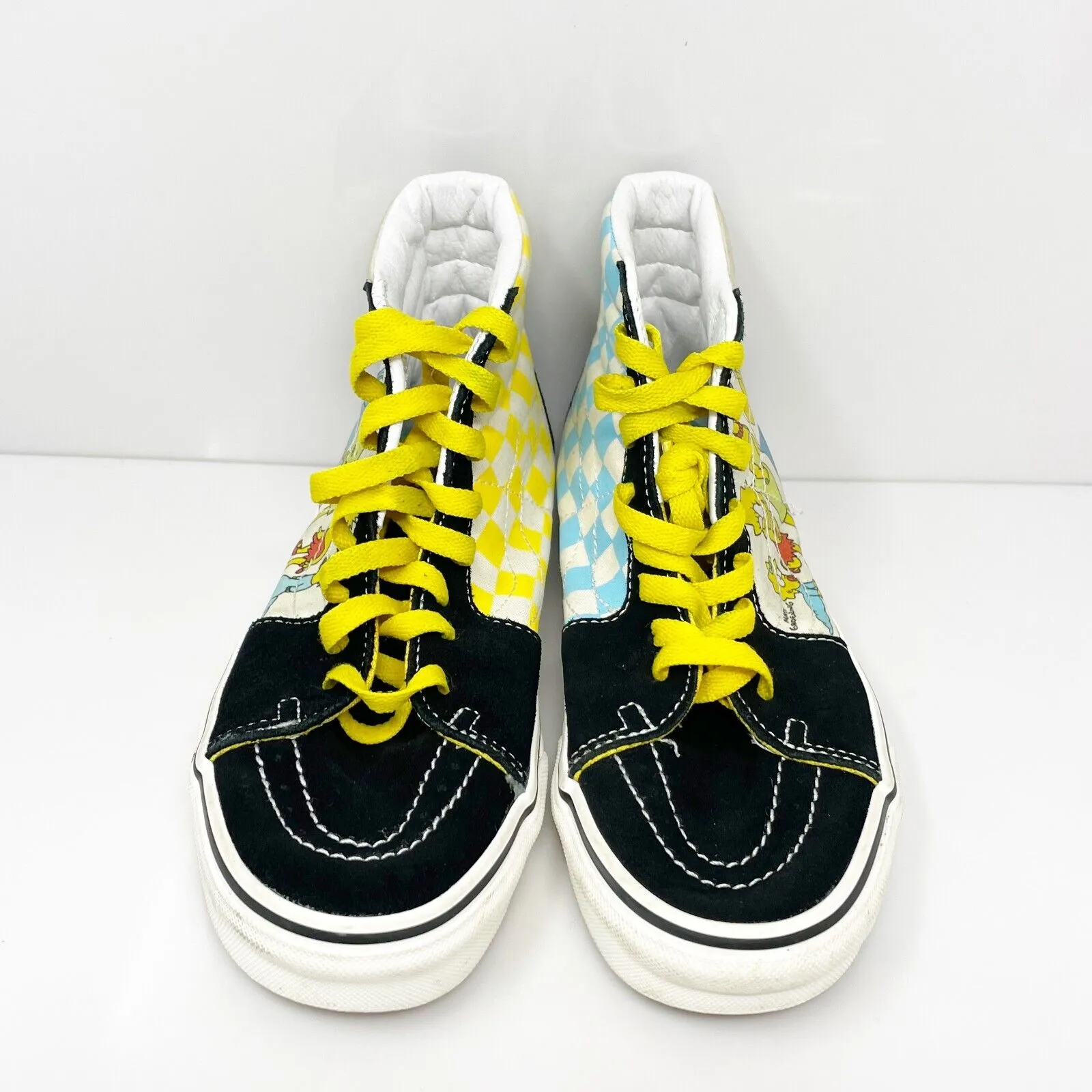 Vans Unisex Sk8 Hi 721356 Black Casual Shoes Sneakers Size M 5.5 W 7