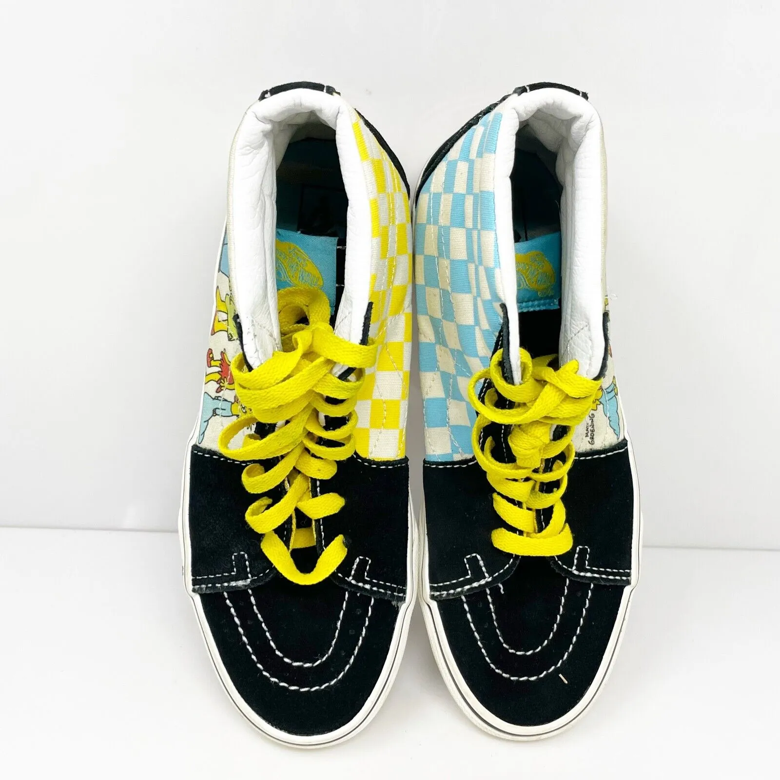 Vans Unisex Sk8 Hi 721356 Black Casual Shoes Sneakers Size M 5.5 W 7