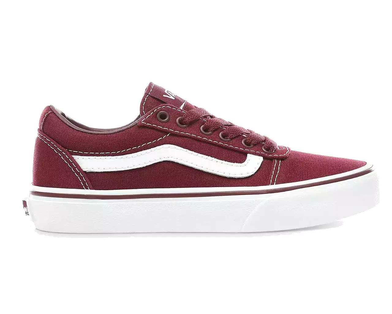 Vans Ward VN0A38J98J71 Canvas Lace Up Trainers Port Royale