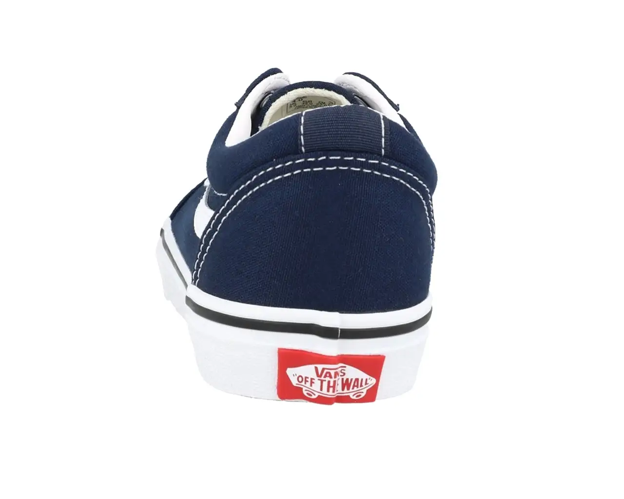 Vans Ward VN0A38J9JY31 Canvas Lace Up Trainers Blue