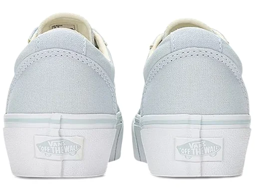 VANS WOMEN'S WARD PLATFORM BLUE/WHITE