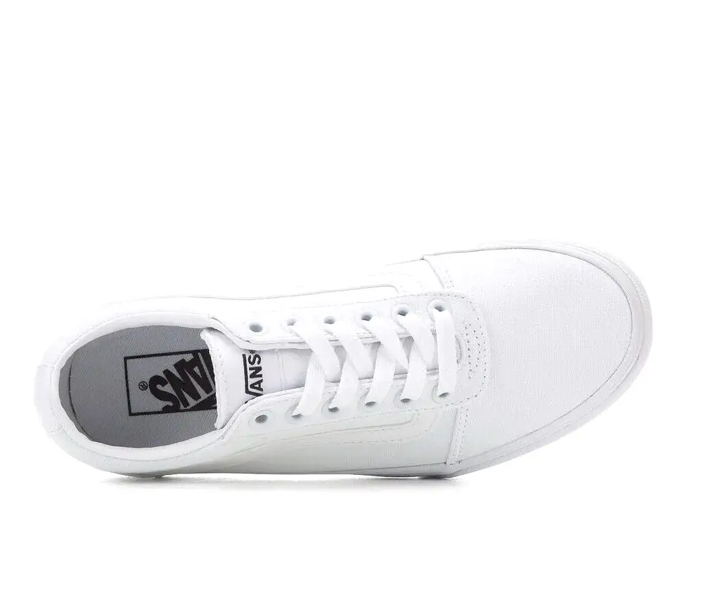 VANS WOMEN'S WARD PLATFORM WHITE SHOES