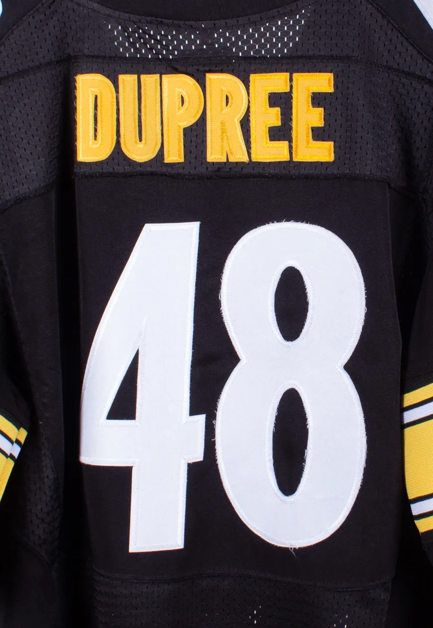 Vintage Nike Jersey NFL Steelers Dupree #48 | Vintage Clothing Online