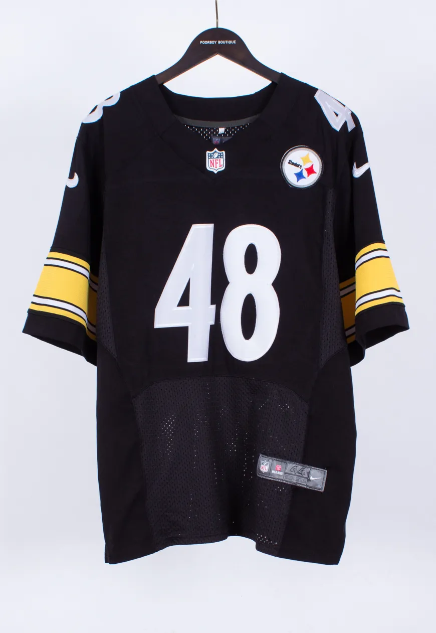 Vintage Nike Jersey NFL Steelers Dupree #48 | Vintage Clothing Online