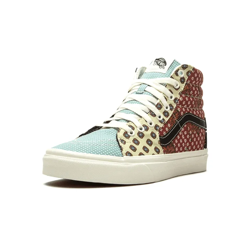 [VN0A4BV61IO] UA SK8-Hi Tiger Patchwork Unisex Sneakers