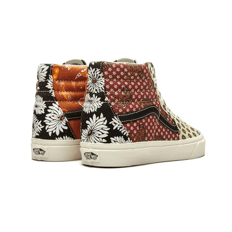 [VN0A4BV61IO] UA SK8-Hi Tiger Patchwork Unisex Sneakers