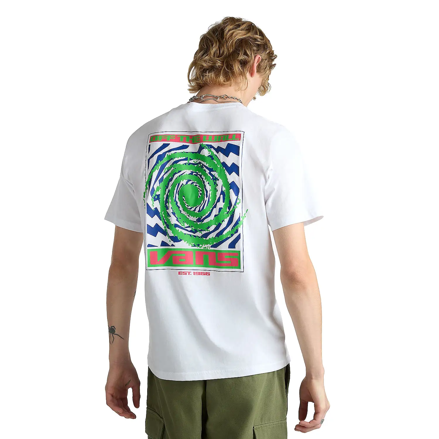 WORMHOLE WARPED SS TEE WHITE