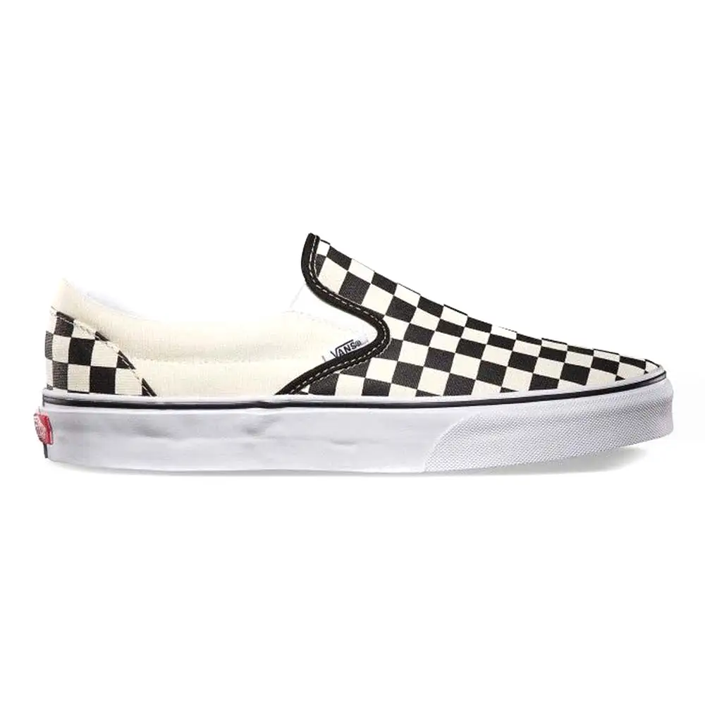 Zapatillas Vans Classic Slip On Black - White